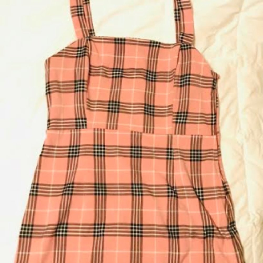 CUTE PLAID DRESS TOO CUTE FOR SCHOOL